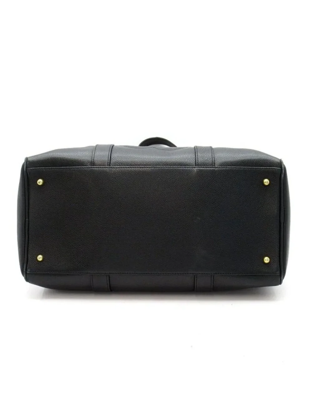 Chanel Boston Bag Caviar Leather Black